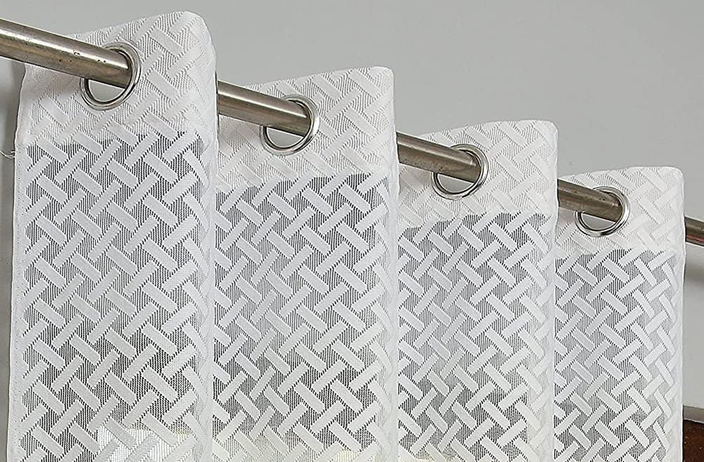 Interior Decor Curtains Criss cross